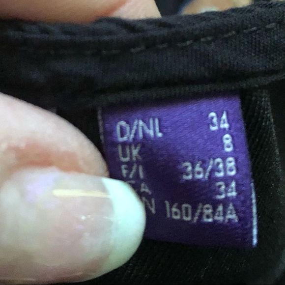 Mexx short sleeved black dress UK 8 - Picture 9 of 11